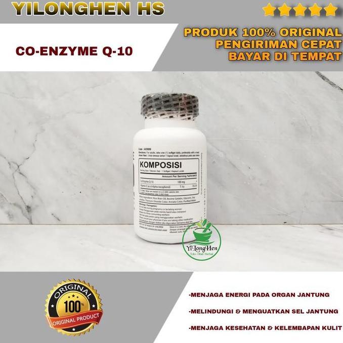Treelains Co-Enzyme Q-10 100 mg Isi 30 Softgel Vitamin Coenzyme Q10