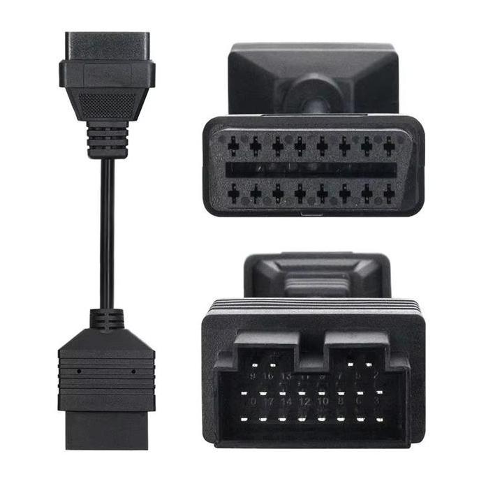 KIA 20 Pin to 16 Pin Kabel OBD2 OBD II Diagnostic Adapter Converter Connector OBD 2 Cable Scanner mu