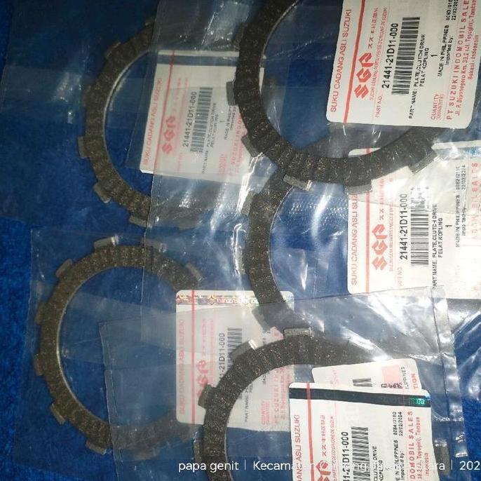 Ready 21441-21D11 kampas kopling satria 2 tak 6 speed original