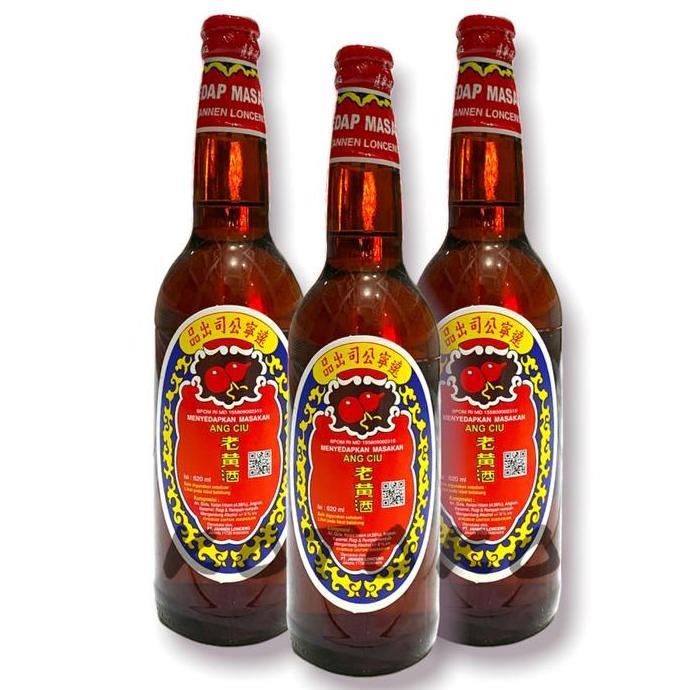 Ready  Angciu / Ang Ciu / Ang Ciu AT / Arak Masak Cap Lonceng 600ml-Non Halal