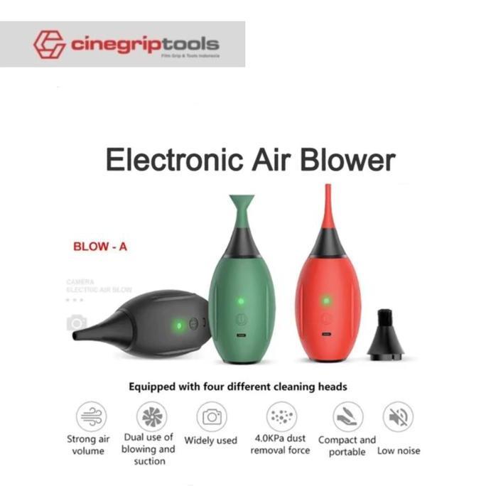 Lensgo Lynca Silicone Electric Air Blower Cleaning Kit Dual-Use Vacuum And Blower