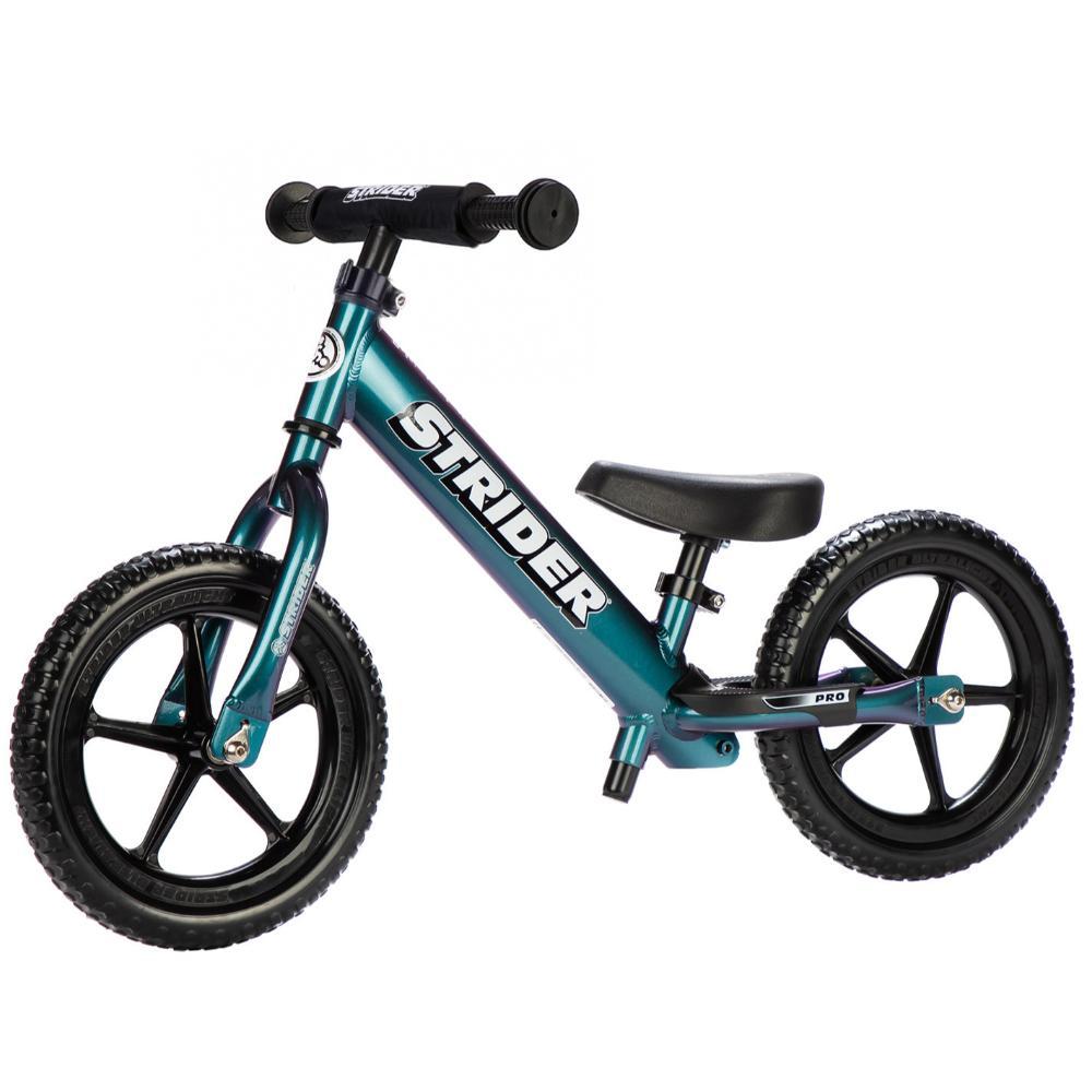 Strider Bike 12 Pro Balance Metallic Aqua Balance Bike Special Color