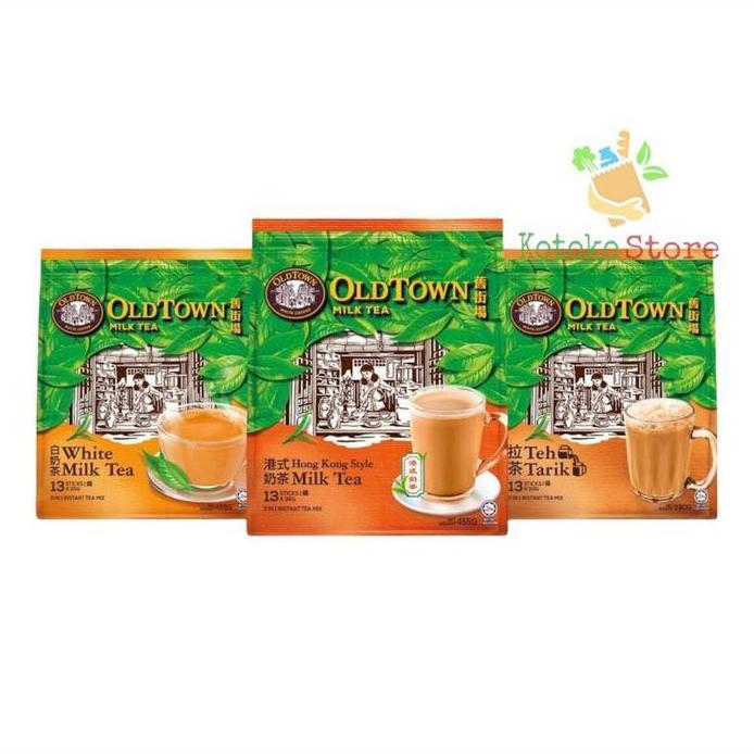 Old Town White Milk Tea / Old Town Teh Tarik Malaysia / Kopi Old Town murah