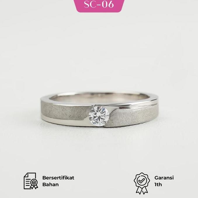 Cincin Cowok Silver Model SC-06 Sovia Jewelry