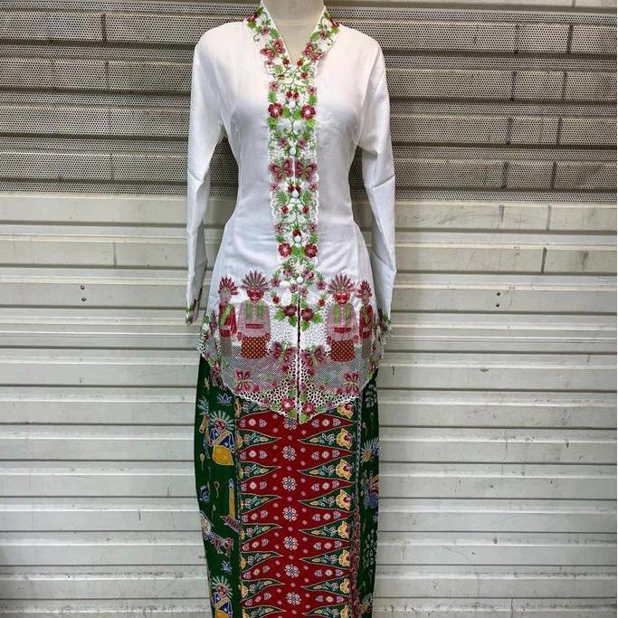 KEBAYA ENCIM BORDIR ONDEL ONDEL//KEBAYA ENCIM