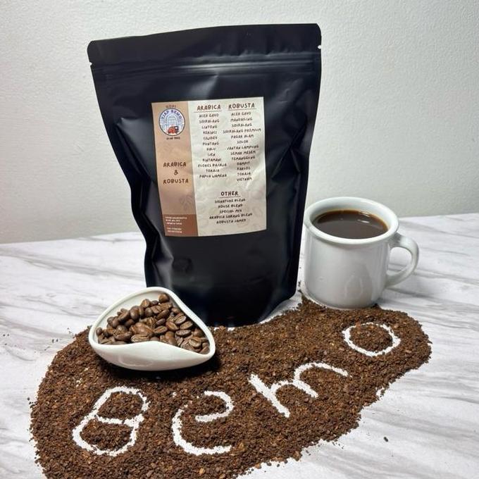 Ready Kopi Robusta Jantan Lampung Kopi Lanang Cap Bemo