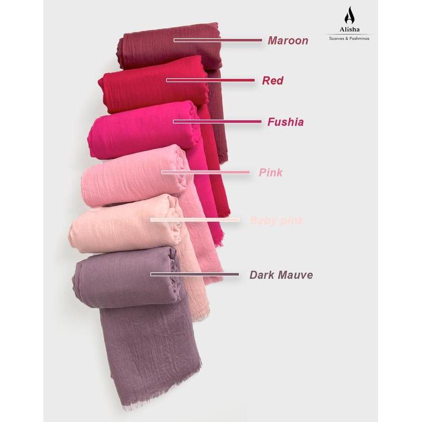 Parling Laris Alisha - Pashmina Voal Arabicaa - Pashmina Shawl Arabian - Hijab Muslim