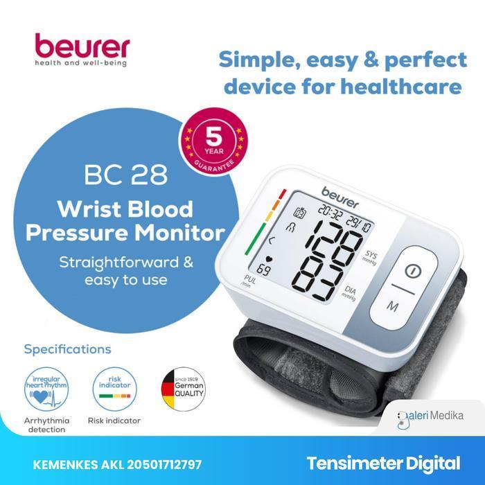 Beurer BC32 - Tensimeter Digital Pergelangan Tangan