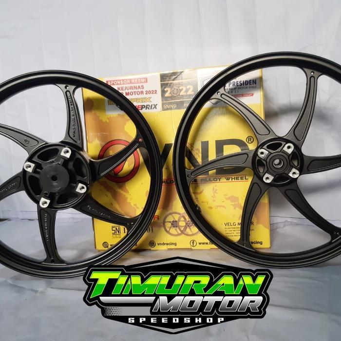 VELG VND SIX STAR NINJA R HITAM 160 185 R17