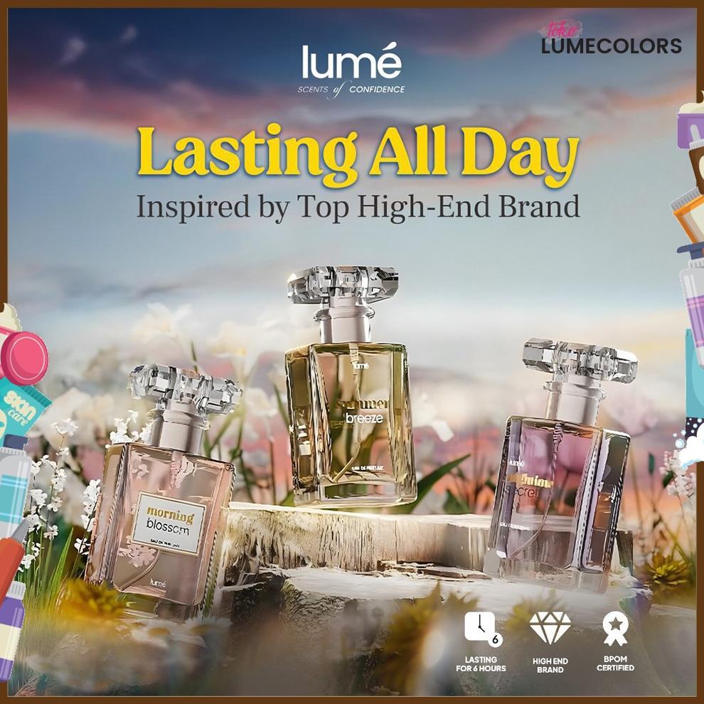 Agen Resmi Lumecolors Eau De Parfume (EDP) 30ML Scents of Confidence Set Parfum