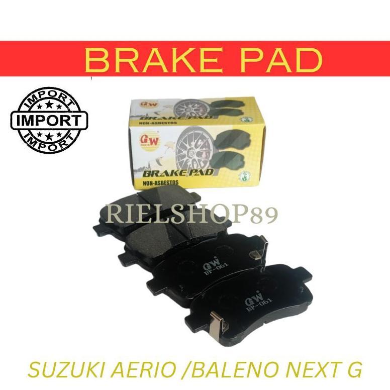 Kampas Rem Depan Baleno Next G Aerio