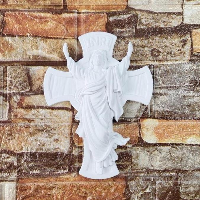 Cetakan Silikon 3D Salib Yesus Jesus Cross Blessing Yesus Memanggul Salib