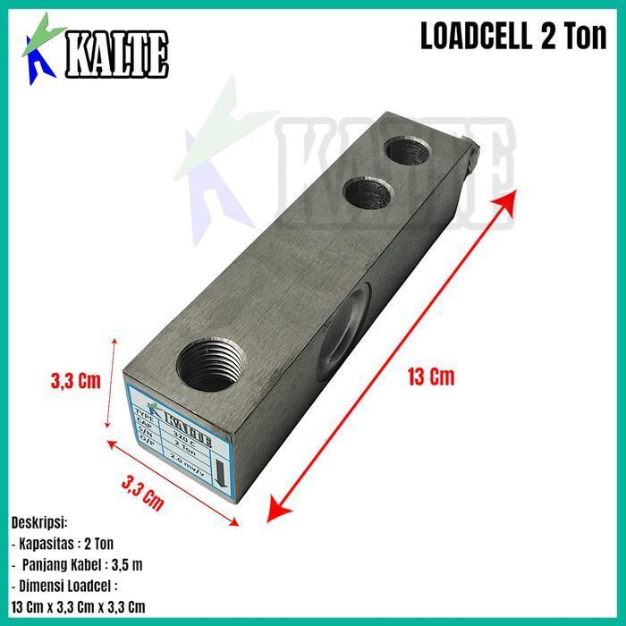 Loadcell 2 Ton Load Cell 2000Kg Timbangan Digital 2Ton Original Dan Terpercaya
