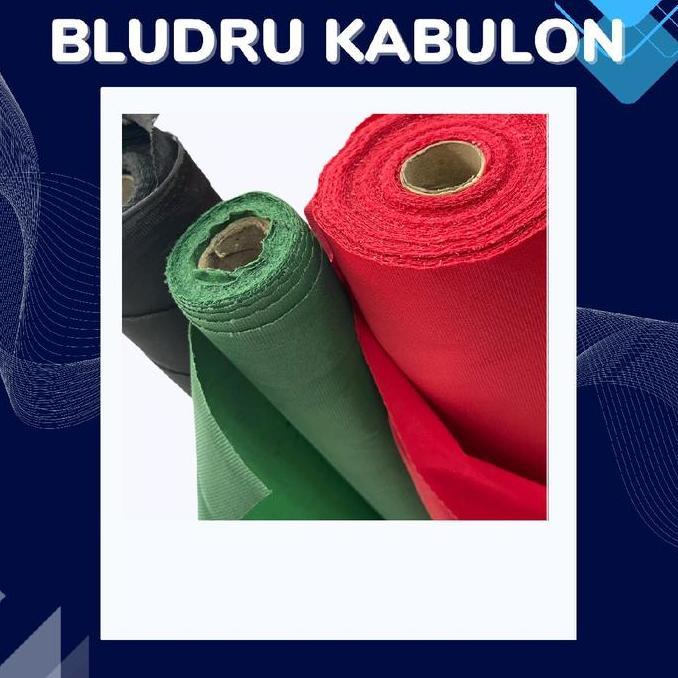 BELLASHOOPINGCOM - KAIN BLUDRU KABULON KAIN LAPISAN PERHIASAN PECI BAHAN BLUDRU BERBULU METERAN