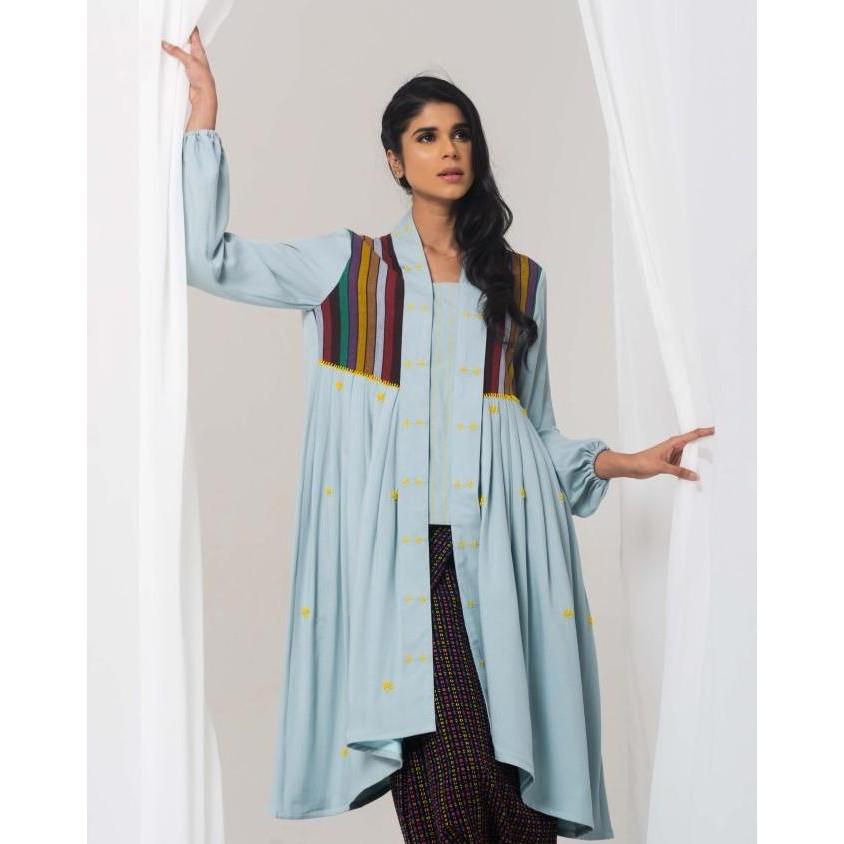 Lembayung Kebaya Atasan Wanita  Baby Blue