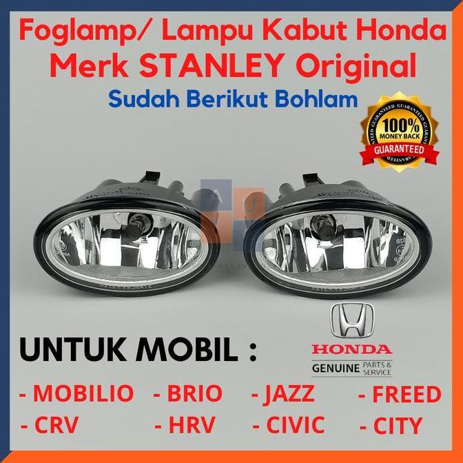 Promo Foglamp Mobilio/ Lampu Kabut Honda Brio/ Foglamp Honda Ori Stanley