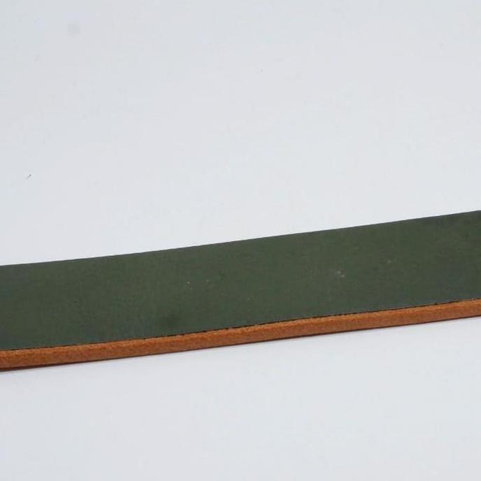 Belt, Sabuk Kulit Pria - Buckle2 Solidbrass - Kuningan