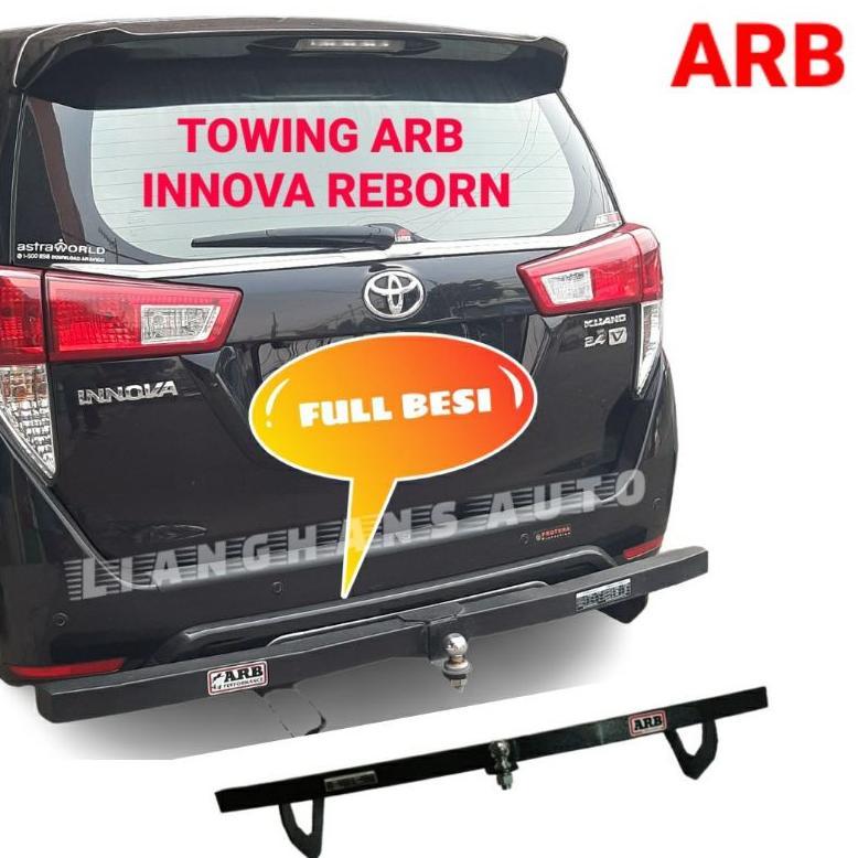 Towing Bar ARB Pengaman Bemper Belakang ARB Full Besi INNOVA REBORN