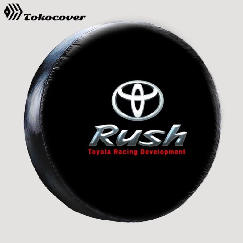 sarung ban serep rush / cover ban rush toyota cover ban mobil cadangan