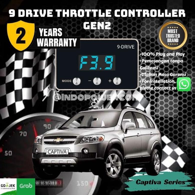 9 Drive Throttle Controller Chevrolet Captiva Series Remap ECU Piggyback 9Drive