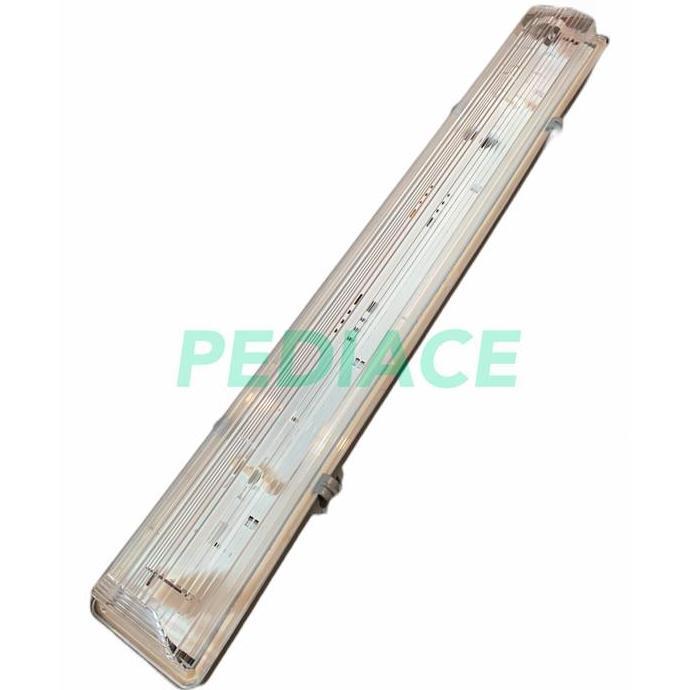 Kap Lampu Neon Panjang TL T8 1x36 watt atau 1x40 Watt Waterproof IP65