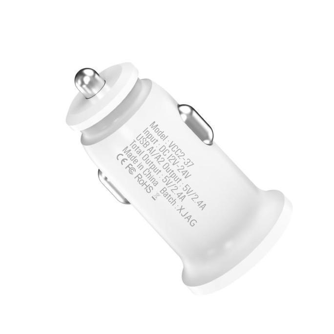 Promo Charger Mobil 2 port Fast Charging Vgen VCC2-37 Car Charger HP Original 100% V-Gen Indonesia D