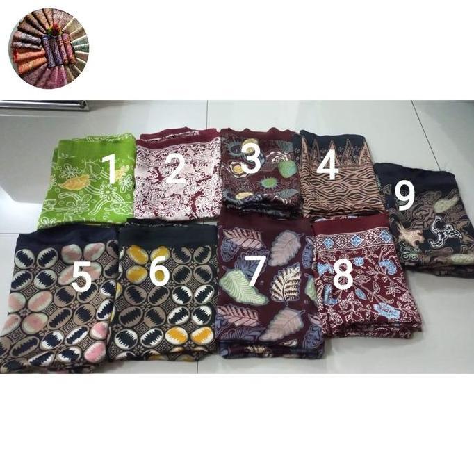 kain batik bahan sutra asli khas trusmi cirebon