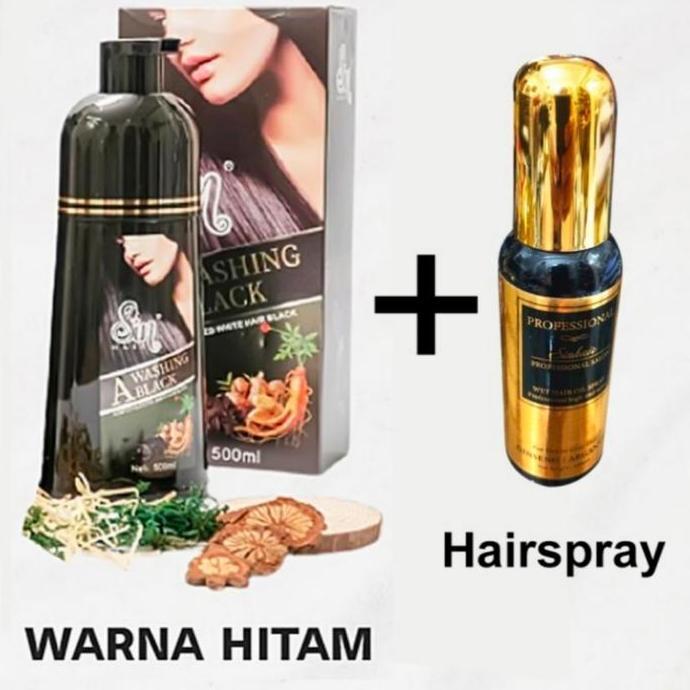 Itembaru- Original Sin Hair Black Shampoo Anti Uban From Japan