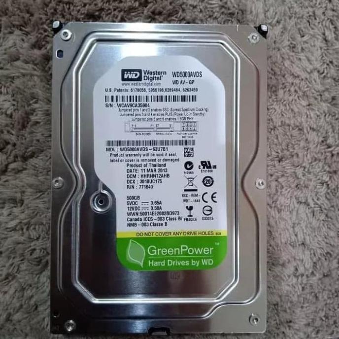 TERBARU - HARDISK CCTV 500 GB Hardisk PC