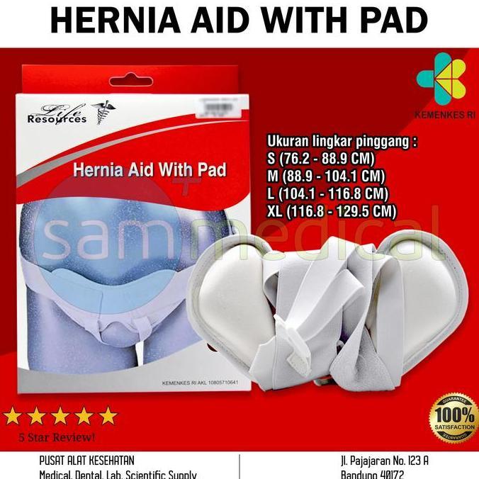 NEW LIFERESOURCES Celana Dalam Hernia / Celana Hernia / Celana Supporter
