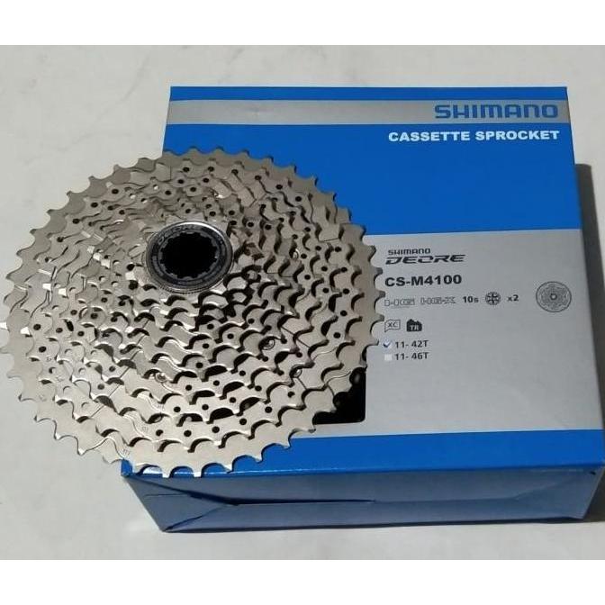 Promo Shimano Deore Cassette Sprocket 10 Speed 11-42T Diskon