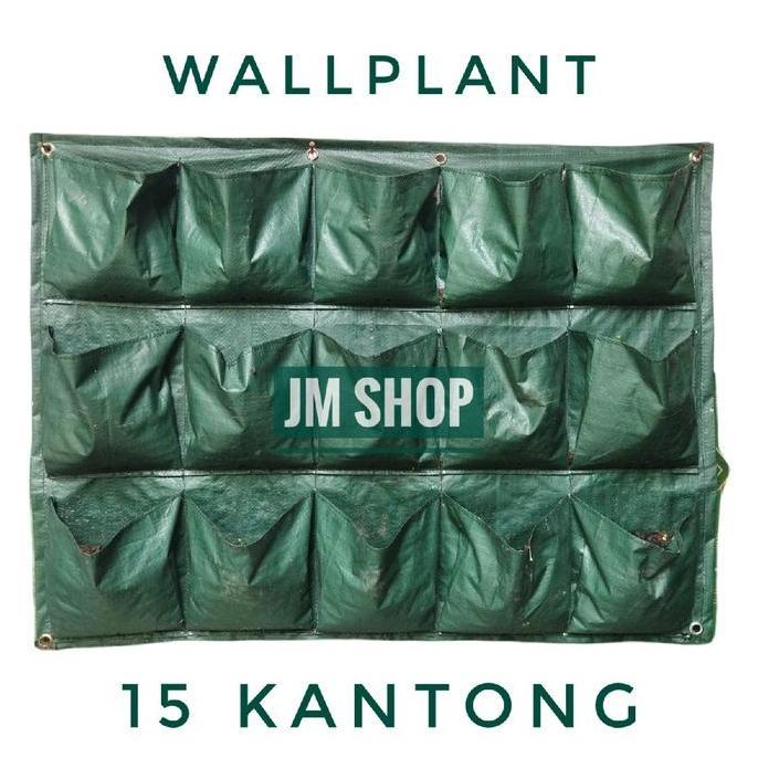Gaerdenpic- Wall Planter Bag 15 Kantong Pot Dinding Tanaman