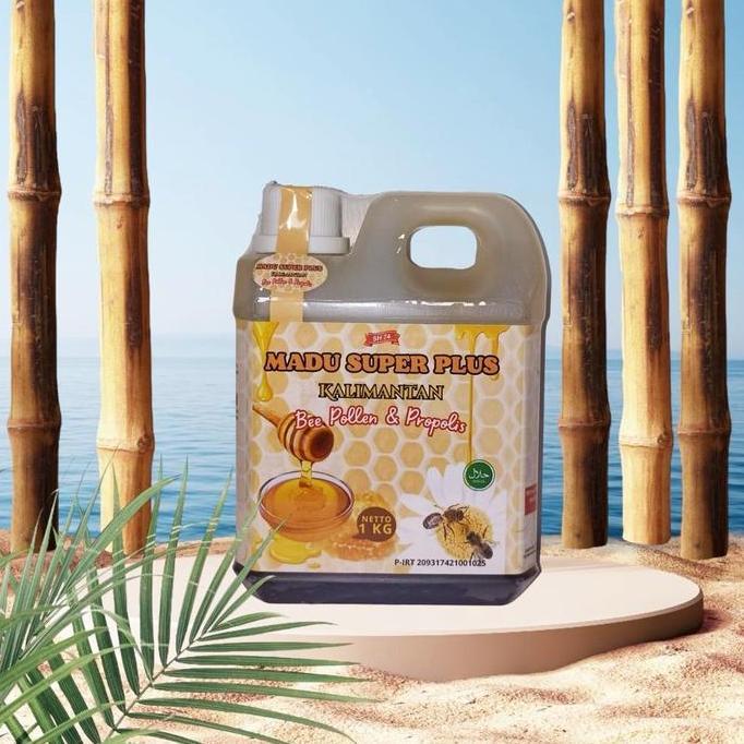tefilaah - madu super kalimantan 1 kg plus bee pollen honey