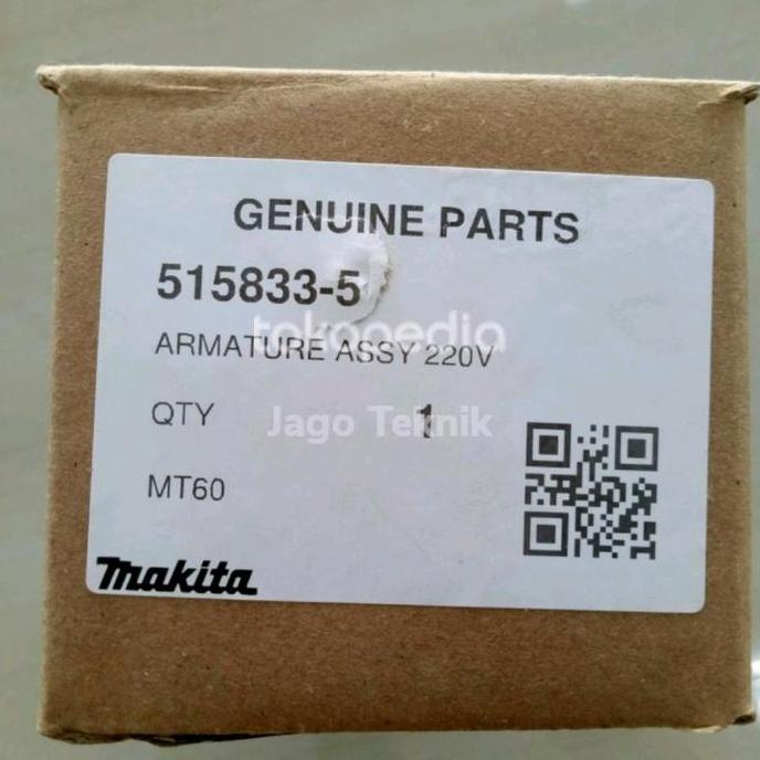 #####] Armature Mesin Bor Maktec MT 60 MAKITA ORIGINAL MAKTEC MT60 BOR 10MM