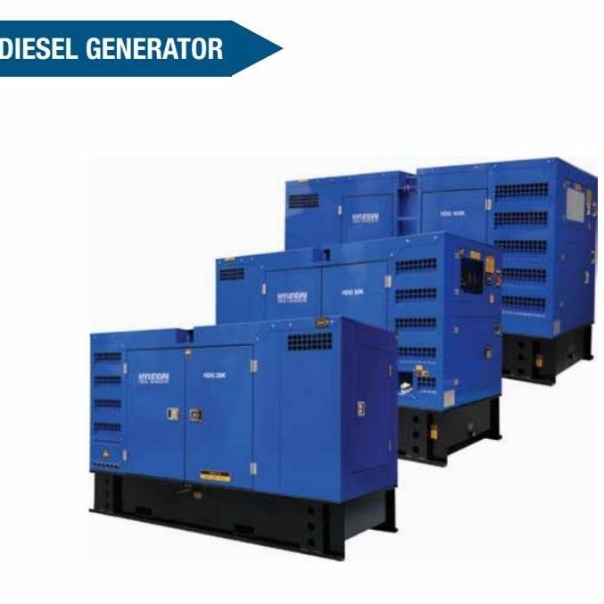 +%+%+%] Diesel Genset Solar Silent HYUNDAI Korea HDG 28 HDG 38 HDG 50 K 50 kva