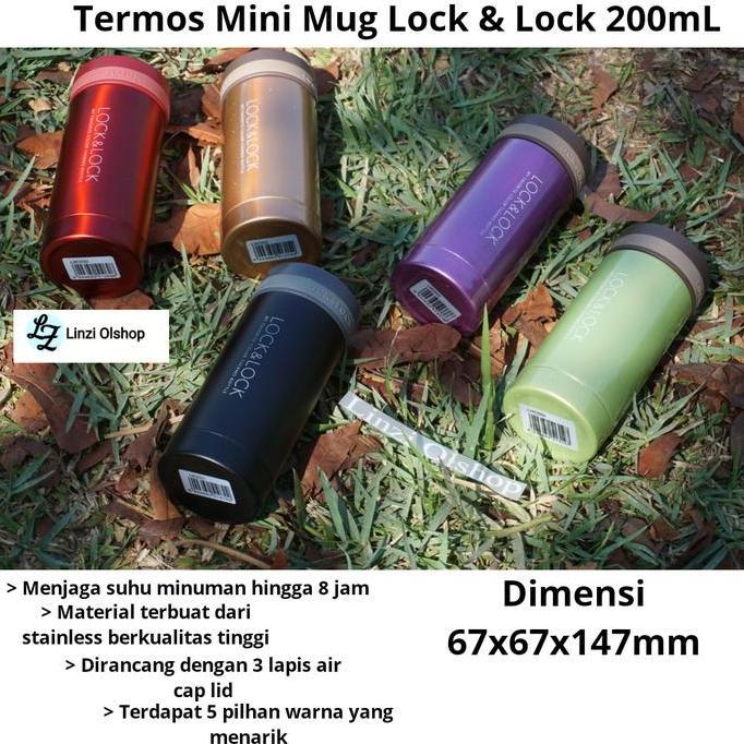Baru- Lock N Lock Tumbler Termos Hot Cool 200Ml