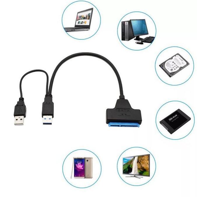 Daptorti- Konektor Conector Kabel Usb Hdd Laptop 2.5 Hardisk External Sata Usb