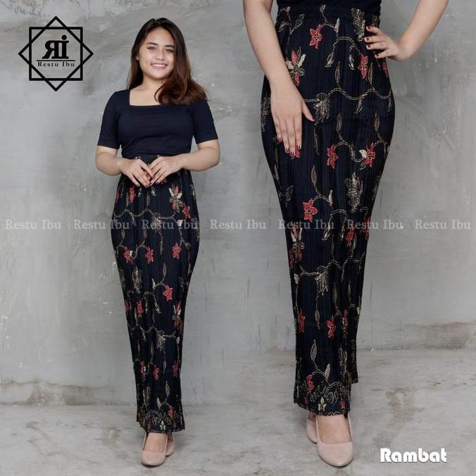 DV85 - ROK PLISKET BATIK / ROK PLISKET / BAWAHAN KEBAYA / ROK KEBAYA / ROK WISUDA/ ROK SPAN BATIK Pa