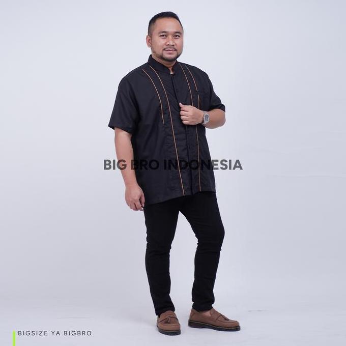 Ready WGB Koko Pendek Haykal Series Pria Big Size Ukuran Jumbo XXL XXXL