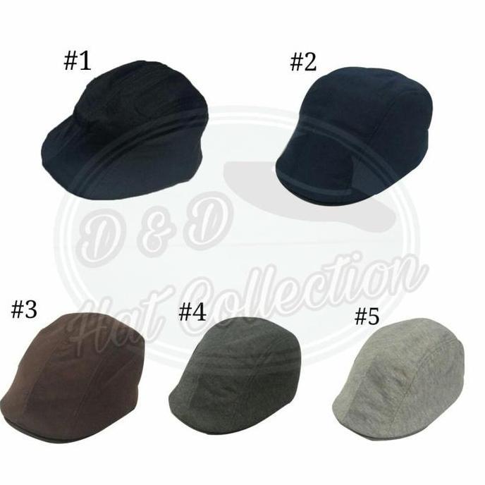 Topi Pet Anak Bahan Kaos / Flatcap / Newsboy Pet