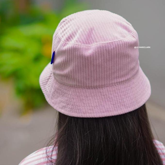 Lily And Clark Topi Bucket Corduroy Anak Warna Lilac - BC04- LILAC Fashion