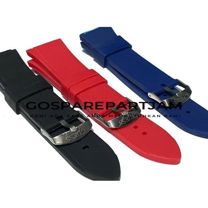 NEW Strap Tali Jam Tangan Guess GS gww0248G5 W0247G3 Pria Rubber