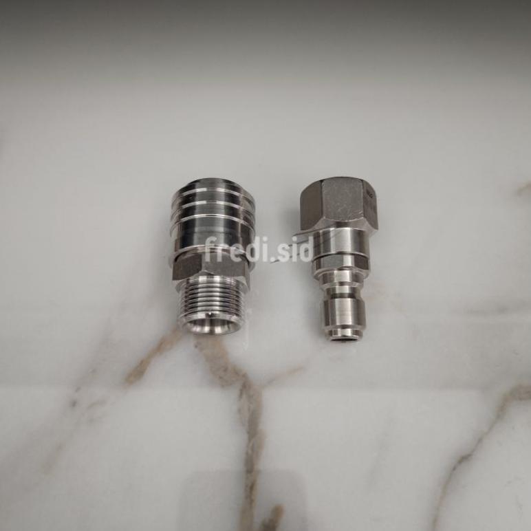 Coupling release Autolock M22 3/8" dan swivel 360 derajat