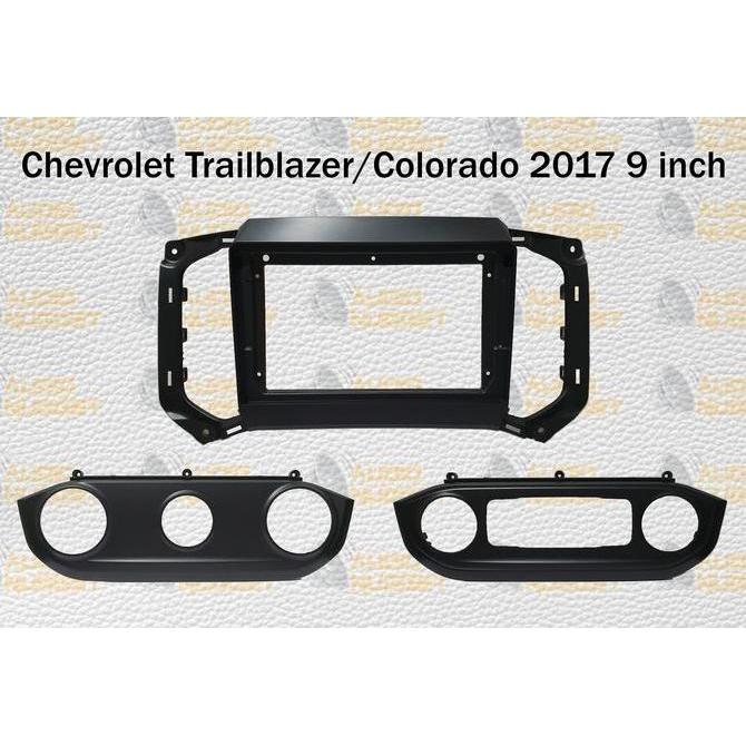 Frame Head Unit Android Chevrolet Colorado Trailblazer 2017 9 Inch Murah