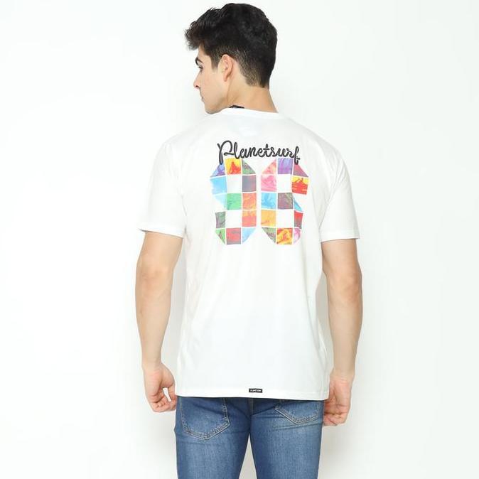 Planet Surf Clothing Kaos lengan pendek Pria Rowkey Men Tee Planet Surf