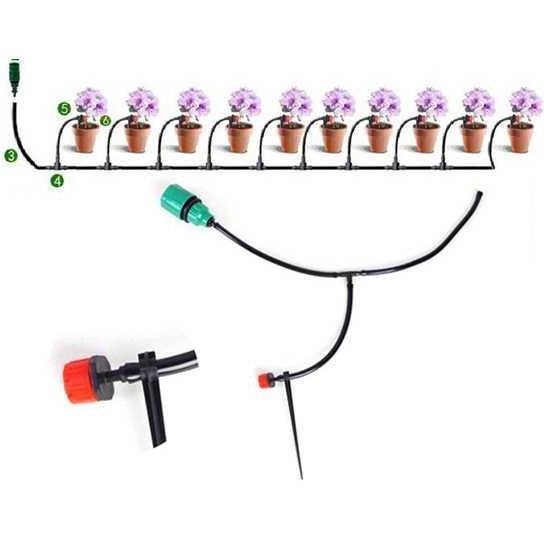 Paket Peralatan Set Irigasi Otomatis Hidroponik Paket Irigasi Tetes