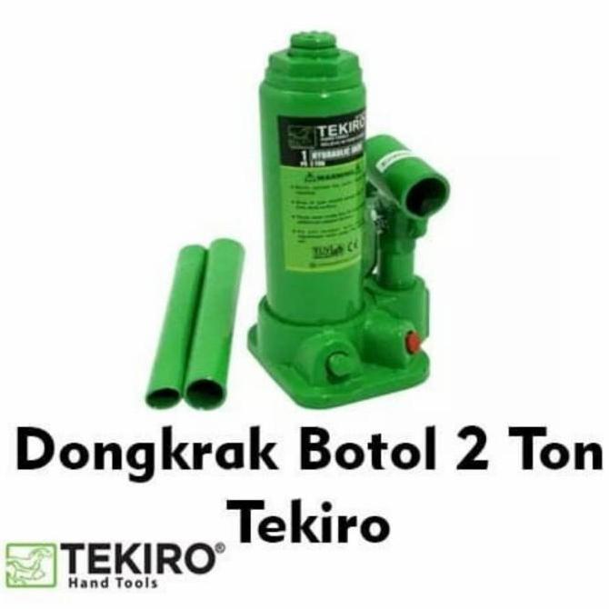 Tekiro Dongkrak Botol 2 Ton Hidrolik Dongkrak Mobil Hydraulic Jack