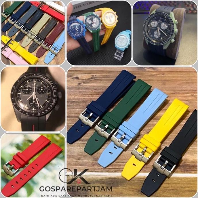 Strap Tali Jam Rubber Melengkung 20 Mm Asli