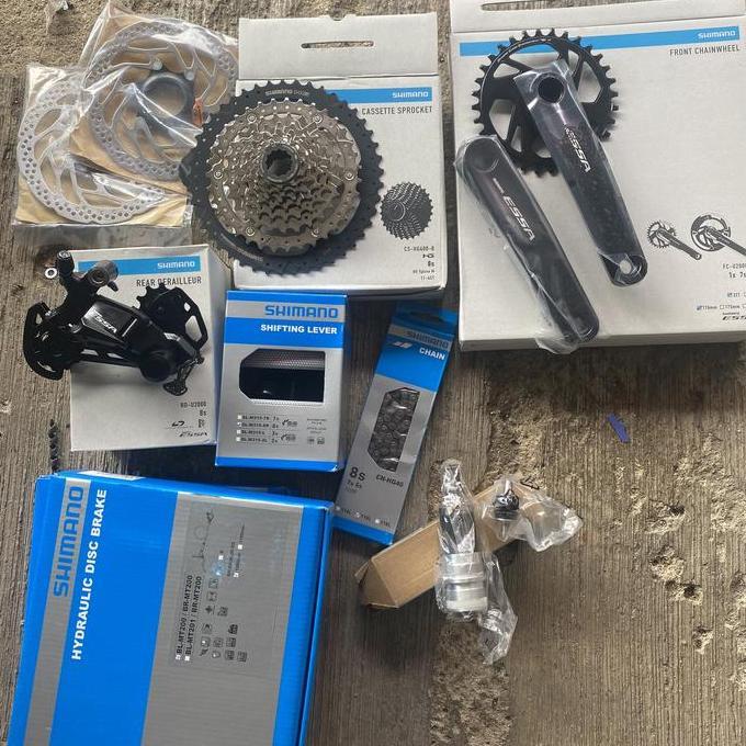 Groupset Shimano Essa 1X8 Full Groupset