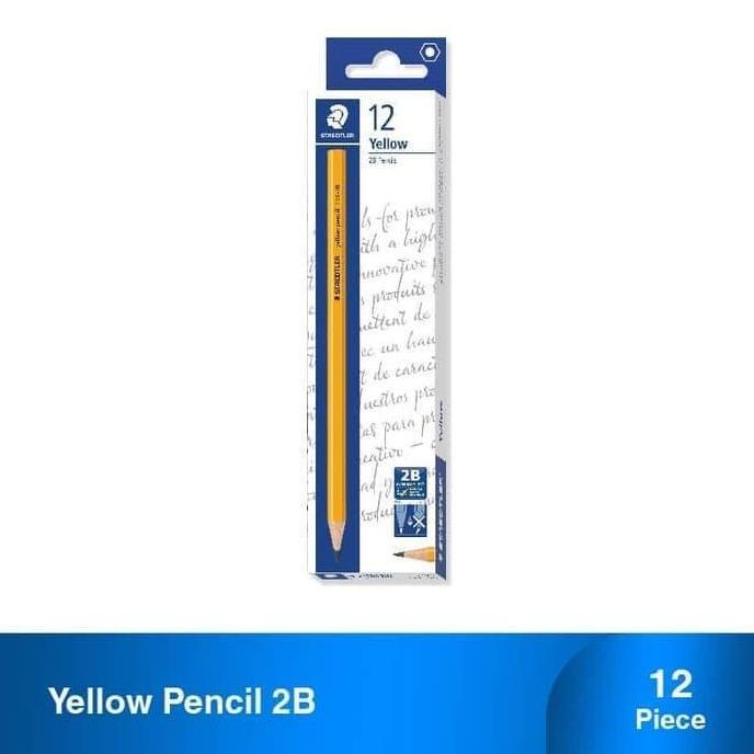 Trapp- Pensil Kuning Staedtler 2B [ 1 Lusin ]
